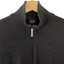 Load image into Gallery viewer, Paul and Shark Bretagne Grey Full Zip Sweater - Medium (M) PTP 22.25"