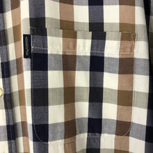 Load image into Gallery viewer, Aquascutum Block Check Short Sleeved Shirt - Medium (M) PTP 24.5"