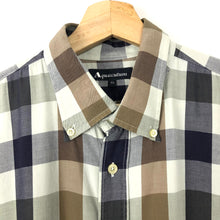 Load image into Gallery viewer, Aquascutum Block Check Short Sleeved Shirt - Extra Large (XL) PTP 26"