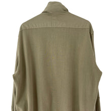 Load image into Gallery viewer, C.P Company Khaki Zip Up Logo Sweater - Triple Extra Large (XXXL) PTP 26"