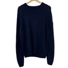 Load image into Gallery viewer, Paul and Shark Navy Crew Neck Eco Wool Sweater - Large (L) PTP 21.5"