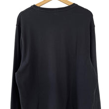 Load image into Gallery viewer, Ma.Strum Black Crew Neck Logo Sweater - Triple Extra Large (XXXL) PTP 24"