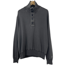 Load image into Gallery viewer, C.P Company Grey Half Zip Button Up Pullover - Double Extra Large (XXL) PTP 26"