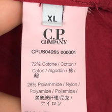 Load image into Gallery viewer, C.P Company Red Goggle Hooded Overshirt - Extra Large (XL) PTP 22.25"