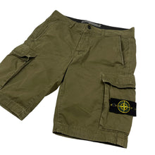 Load image into Gallery viewer, Stone Island Khaki Bermuda Cargo Shorts - W 30"