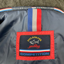 Load image into Gallery viewer, Paul and Shark Red Hooded Shimmer Jacket - Large (L) PTP 24.75"