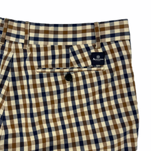 Load image into Gallery viewer, Aquascutum House Club Check Vicuna Shorts - W 30"