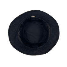 Load image into Gallery viewer, Aquascutum House Check / Navy Reversible Bucket Hat - One Size Fits All