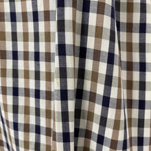 Load image into Gallery viewer, Aquascutum House Check Long Sleeved Shirt - Small (S) PTP 20.75"