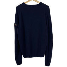 Load image into Gallery viewer, Paul and Shark Navy Crew Neck Eco Wool Sweater - Large (L) PTP 21.5"