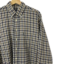 Load image into Gallery viewer, Aquascutum House Check Long Sleeved Shirt - Large (L) PTP 24.5"