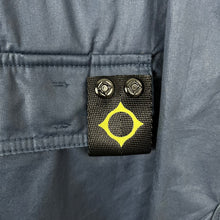 Load image into Gallery viewer, Ma.Strum Navy Blue Button Up Multi Pocket Overshirt - Medium (M) PTP 21.5"