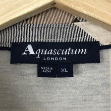 Load image into Gallery viewer, Aquascutum Block Check Short Sleeved Polo - Extra Large (XL) PTP 22.5"