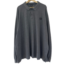 Load image into Gallery viewer, Paul and Shark Grey Long Sleeved Polo - Five Extra Large (5XL) PTP 31"