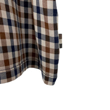 Load image into Gallery viewer, Aquascutum Navy / House Check Short Sleeved Polo - Triple Extra Large (XXXL) PTP 26"