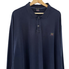Load image into Gallery viewer, Paul and Shark Navy Long Sleeved Polo - Five Extra Large (5XL) PTP 31"