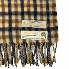 Load image into Gallery viewer, Aquascutum Classic House Check Pure Lambswool Scarf - One Size Fits All