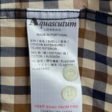 Load image into Gallery viewer, Aquascutum House Check Short Sleeved Shirt - Triple Extra Large (XXXL) PTP 25.25"