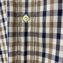 Load image into Gallery viewer, Aquascutum House Check Short Sleeved Shirt - Large (L) PTP 24.25"