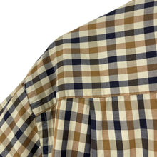 Load image into Gallery viewer, Aquascutum House Check Short Sleeved Shirt - Large (L) PTP 23.5"