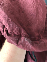 Load image into Gallery viewer, Stone Island Burgundy Nylon Metal Half Zip Smock - Double Extra Large (XXL) PTP 26.5"