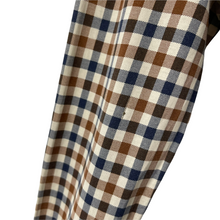 Load image into Gallery viewer, Aquascutum House Check Long Sleeved Polo - Small (S) PTP 20.5"