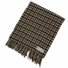 Load image into Gallery viewer, Aquascutum Classic House Check Pure Lambswool Scarf - One Size Fits All