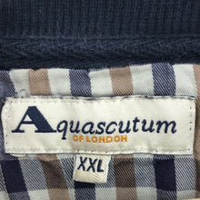 Load image into Gallery viewer, Aquascutum Navy Crew Neck Sweater - Double Extra Large (XXL) PTP 24"