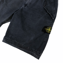 Load image into Gallery viewer, Stone Island Navy Blue Bermuda Shorts - W 34"