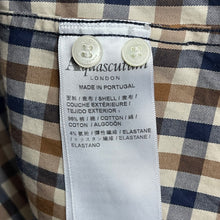 Load image into Gallery viewer, Aquascutum House Check Long Sleeved Shirt - Large (L) PTP 22"
