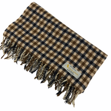 Load image into Gallery viewer, Aquascutum Classic House Check Pure Lambswool Scarf - One Size Fits All