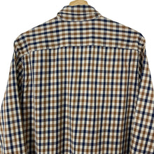 Load image into Gallery viewer, Aquascutum House Check Long Sleeved Shirt - Medium (M) PTP 20.75"