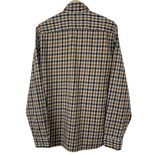 Load image into Gallery viewer, Aquascutum House Check Long Sleeved Shirt - Medium (M) PTP 20.75"