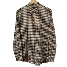 Load image into Gallery viewer, Aquascutum House Check Long Sleeved Shirt - Large (L) PTP 21"