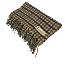 Load image into Gallery viewer, Aquascutum Classic House Check Lambswool / Cashmere Scarf - One Size Fits All