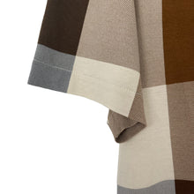 Load image into Gallery viewer, Aquascutum Block Check Short Sleeved Polo - Medium (M) PTP 20.75"