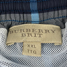 Load image into Gallery viewer, Burberry Brit Blue Nova Check Swim Shorts - Double Extra Large (XXL)