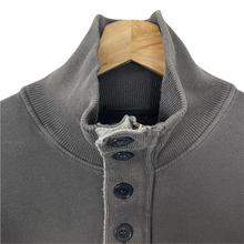 Load image into Gallery viewer, C.P Company Grey Half Zip Button Up Pullover - Double Extra Large (XXL) PTP 26"