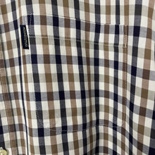 Load image into Gallery viewer, Aquascutum House Check Short Sleeved Shirt - Extra Large (XL) PTP 25"