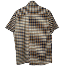 Load image into Gallery viewer, Aquascutum House Check Short Sleeved Shirt - Extra Large (XL) PTP 22"