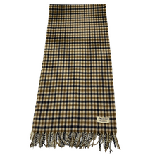 Load image into Gallery viewer, Aquascutum Classic House Check 100% Lambswool Scarf - One Size Fits All