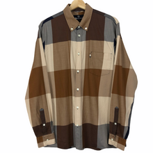 Load image into Gallery viewer, Aquascutum Block Check Long Sleeved Shirt - Extra Large (XL) PTP 23"