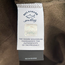 Load image into Gallery viewer, Paul and Shark Khaki Half Zip Sweater - Medium (M) PTP 21.75"
