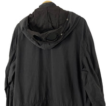 Load image into Gallery viewer, C.P Company Black Multi Pocket Hooded Goggle Jacket - 56 PTP 25"
