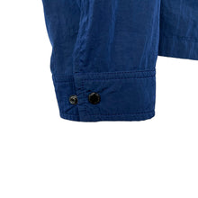 Load image into Gallery viewer, Paul and Shark Blue Nylon Shimmer Overshirt - Large (L) PTP 21"
