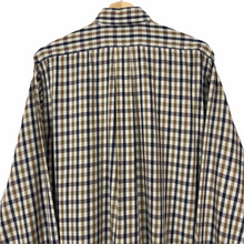 Load image into Gallery viewer, Aquascutum House Check Long Sleeved Shirt - Medium (M) PTP 24"