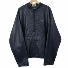 Load image into Gallery viewer, Vintage Lacoste Izod Navy Half Zip Cagoule - Large (L) PTP 25.75"
