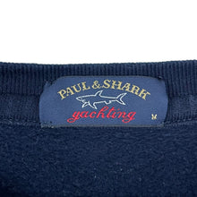 Load image into Gallery viewer, Paul and Shark Navy Crew Neck Sweater - Medium (M) PTP 20.75"