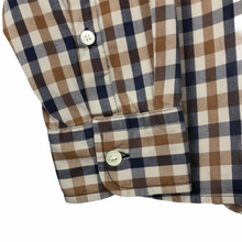 Load image into Gallery viewer, Aquascutum House Check Long Sleeved Shirt - Small (S) PTP 19.75"