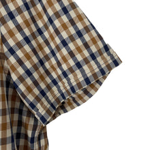 Load image into Gallery viewer, Aquascutum House Check Short Sleeved Shirt - Extra Large (XL) PTP 21.75"